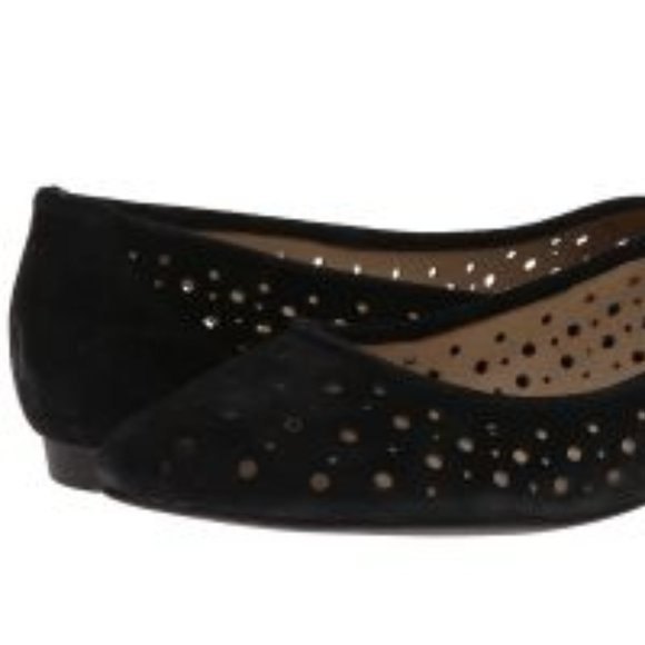 Mojo Moxy Suede Pointy Toe Flats Sz 9.5 NWB - Picture 4 of 7